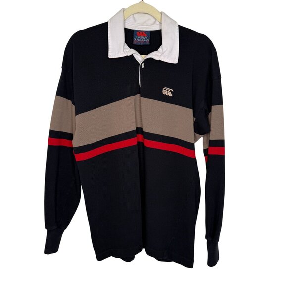 Canterbury Of New Zealand Mens Rugby Shirt, L - Picture 2 of 9